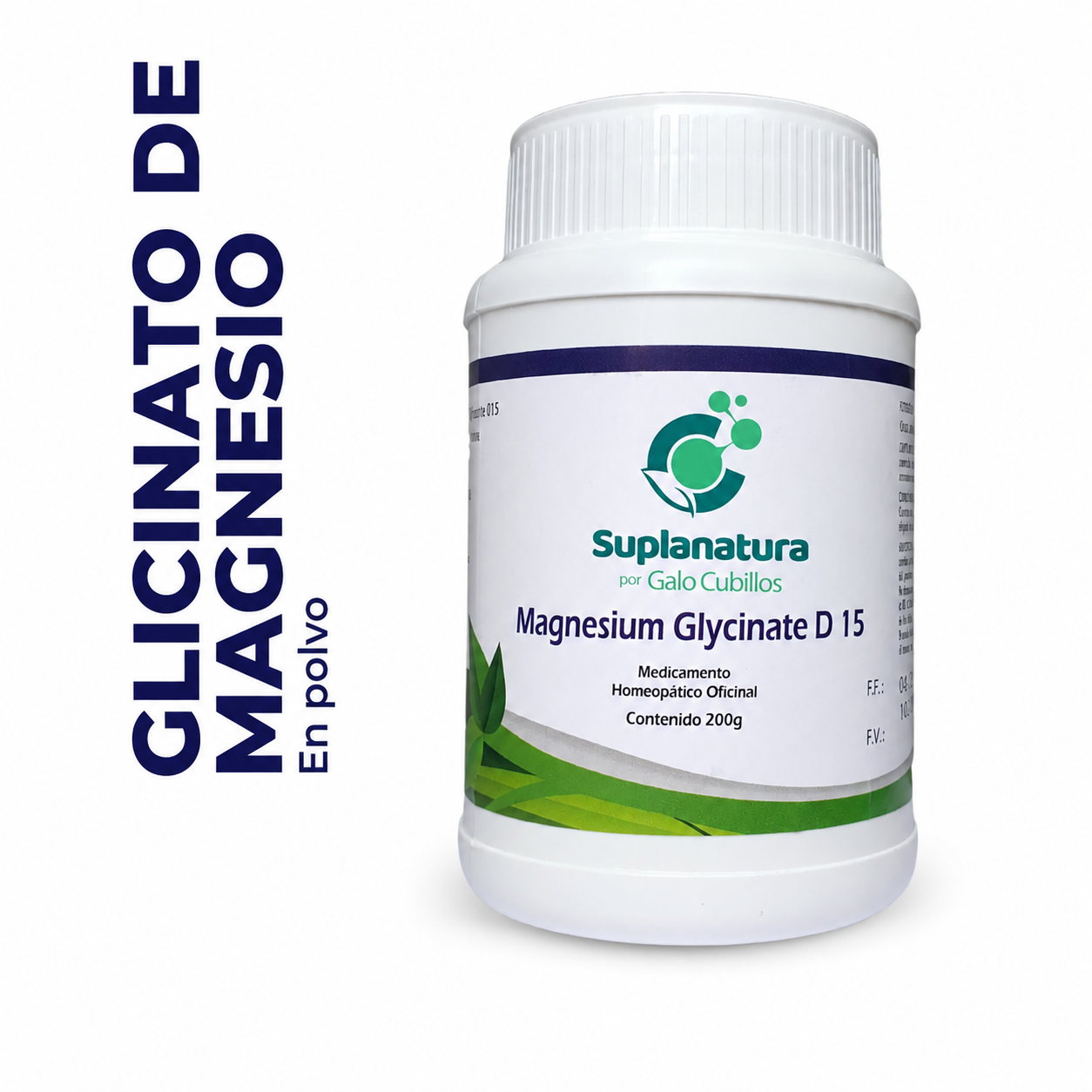 GLICINATO DE MAGNESIO | POLVO